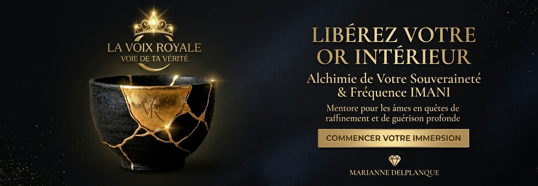 BANNIERE LA VOIX ROYALE BOL KINSUGI